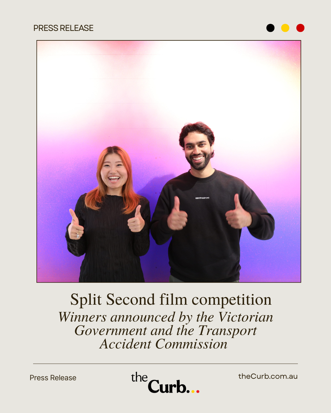 Winners for the Split Second film competition announced