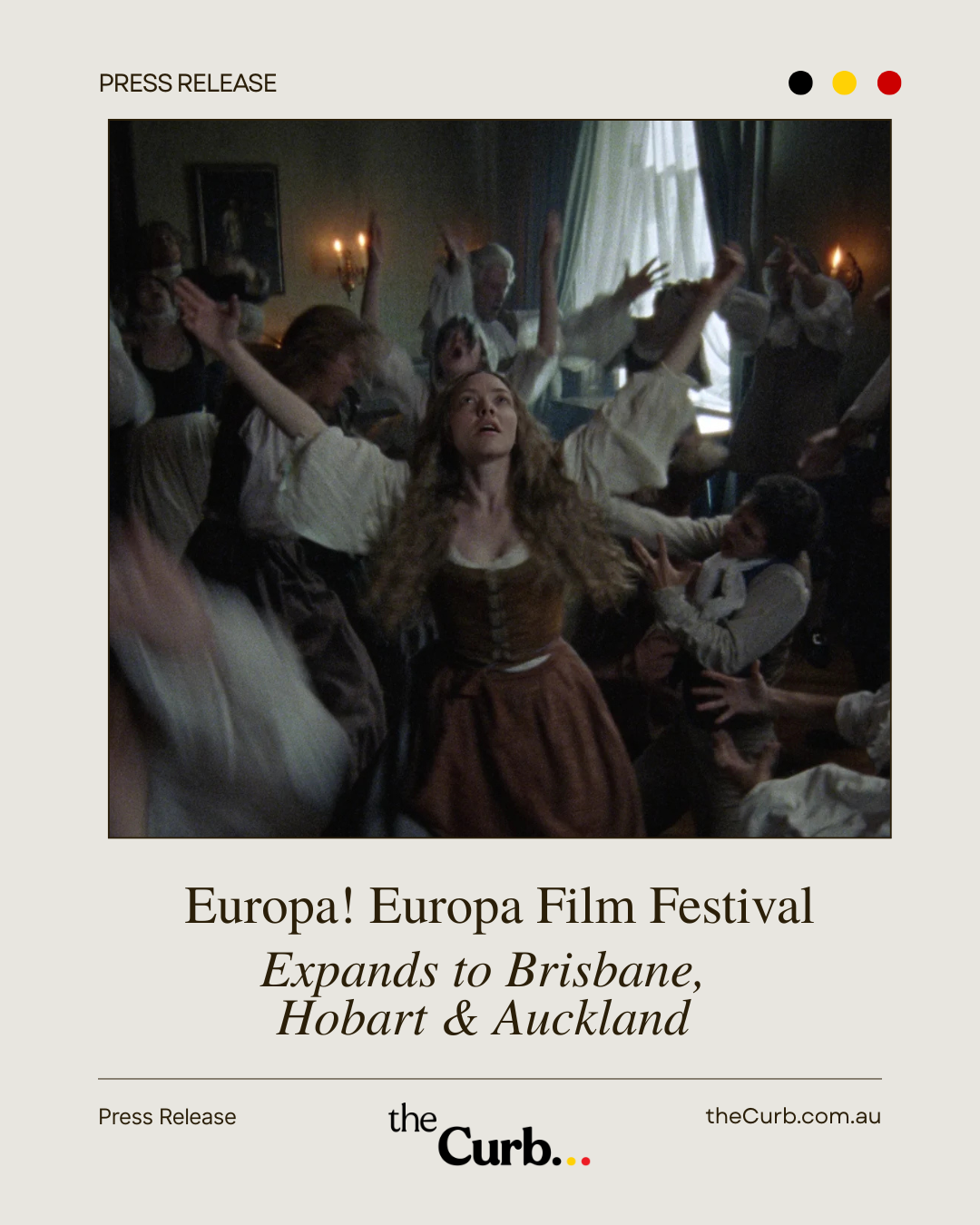 Europa! Europa Film Festival Expands To Brisbane, Hobart And Auckland