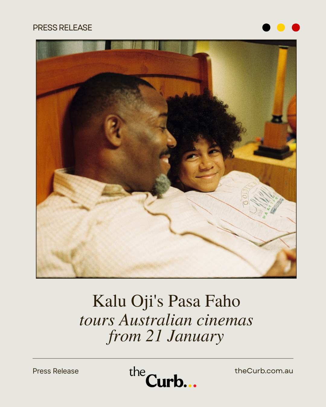 Kalu Oji's feature debut Pasa Faho tours Australian cinemas from 21 January